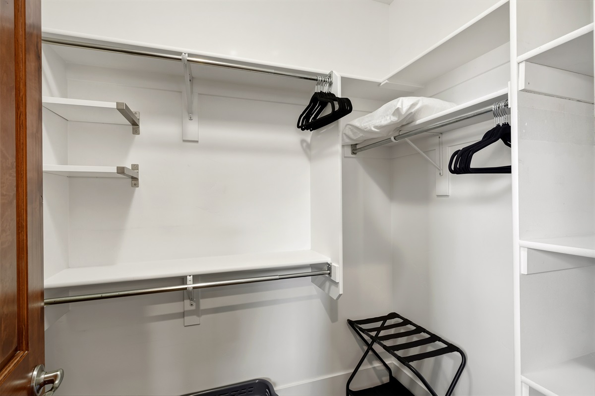 King Suite Walk-In Closet