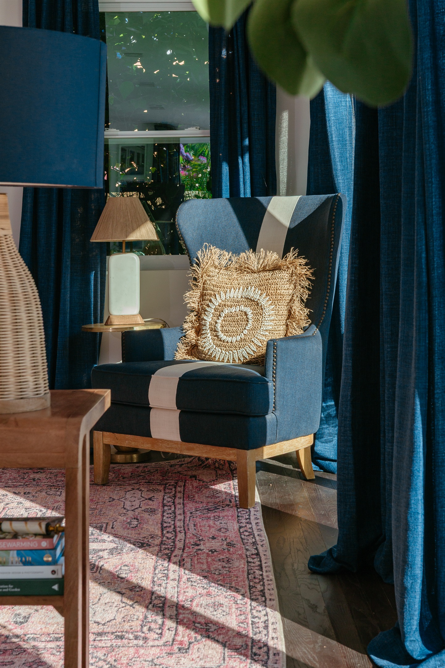 Adjacent to the bar and dining area is the living room, where you can unwind on our comfortable seating.