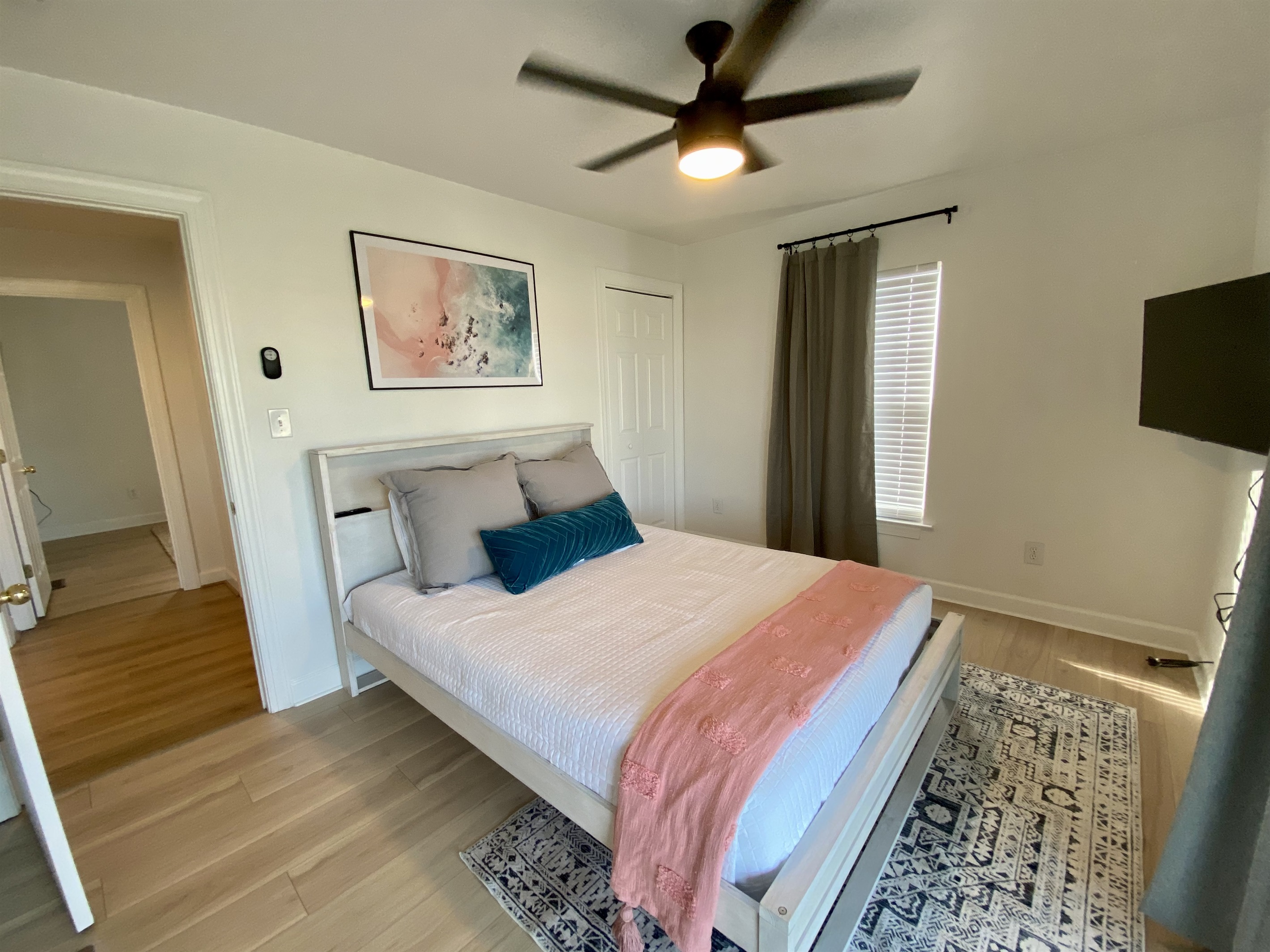 bedroom #4: 2nd floor queen