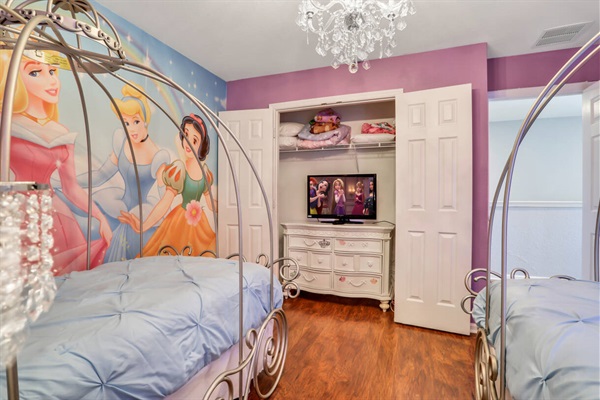 Disney Princess themed bedroom