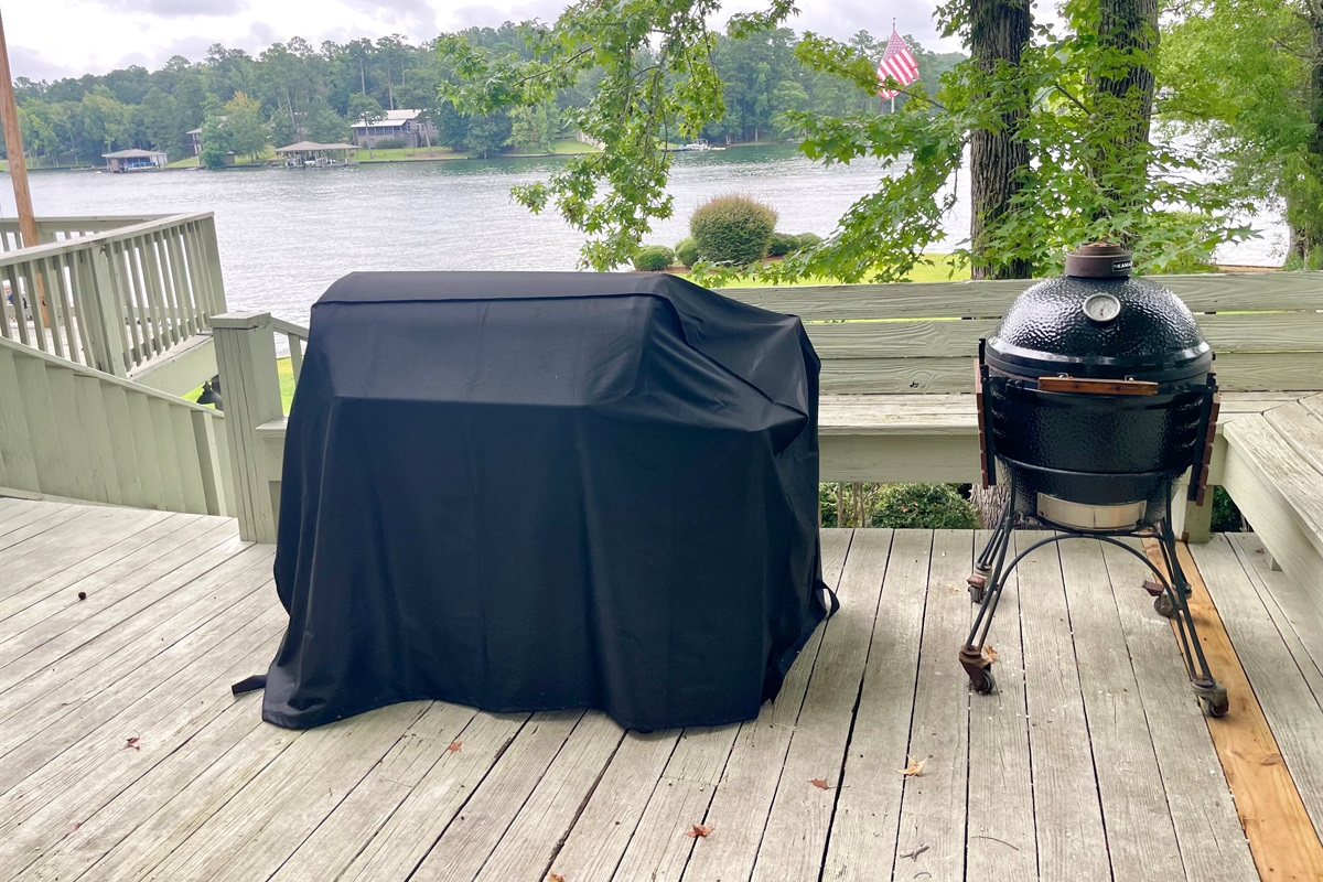 Pellet Grill and Kamado Joe Grill