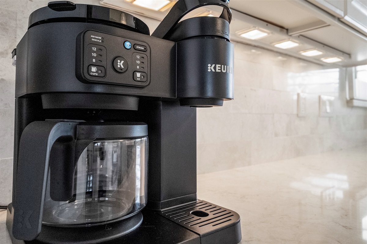 “Modern appliances for effortless cooking.”