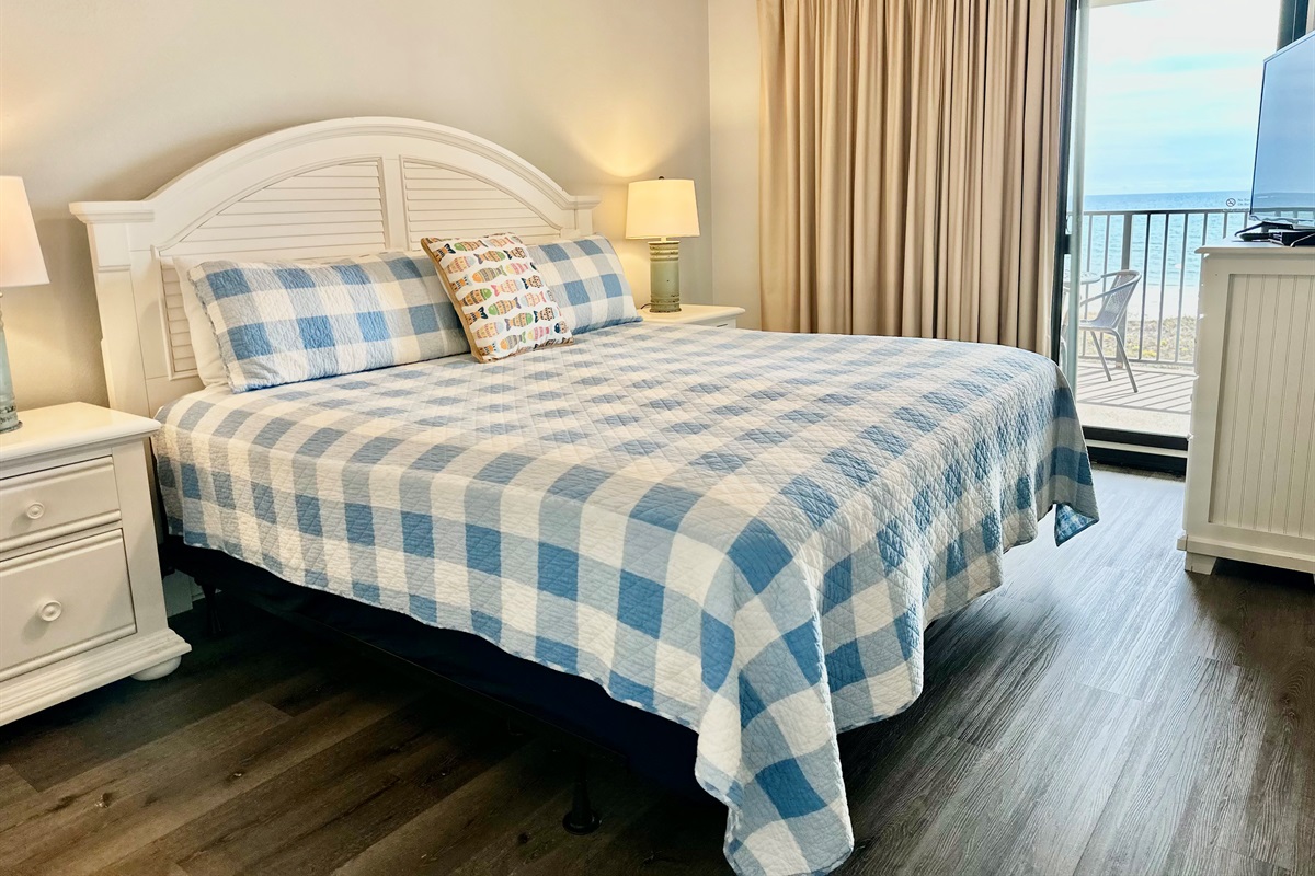 There's nothing better than coming "home" to this after a long beach day!