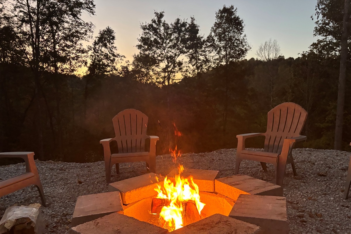 Enjoy life around a fire!