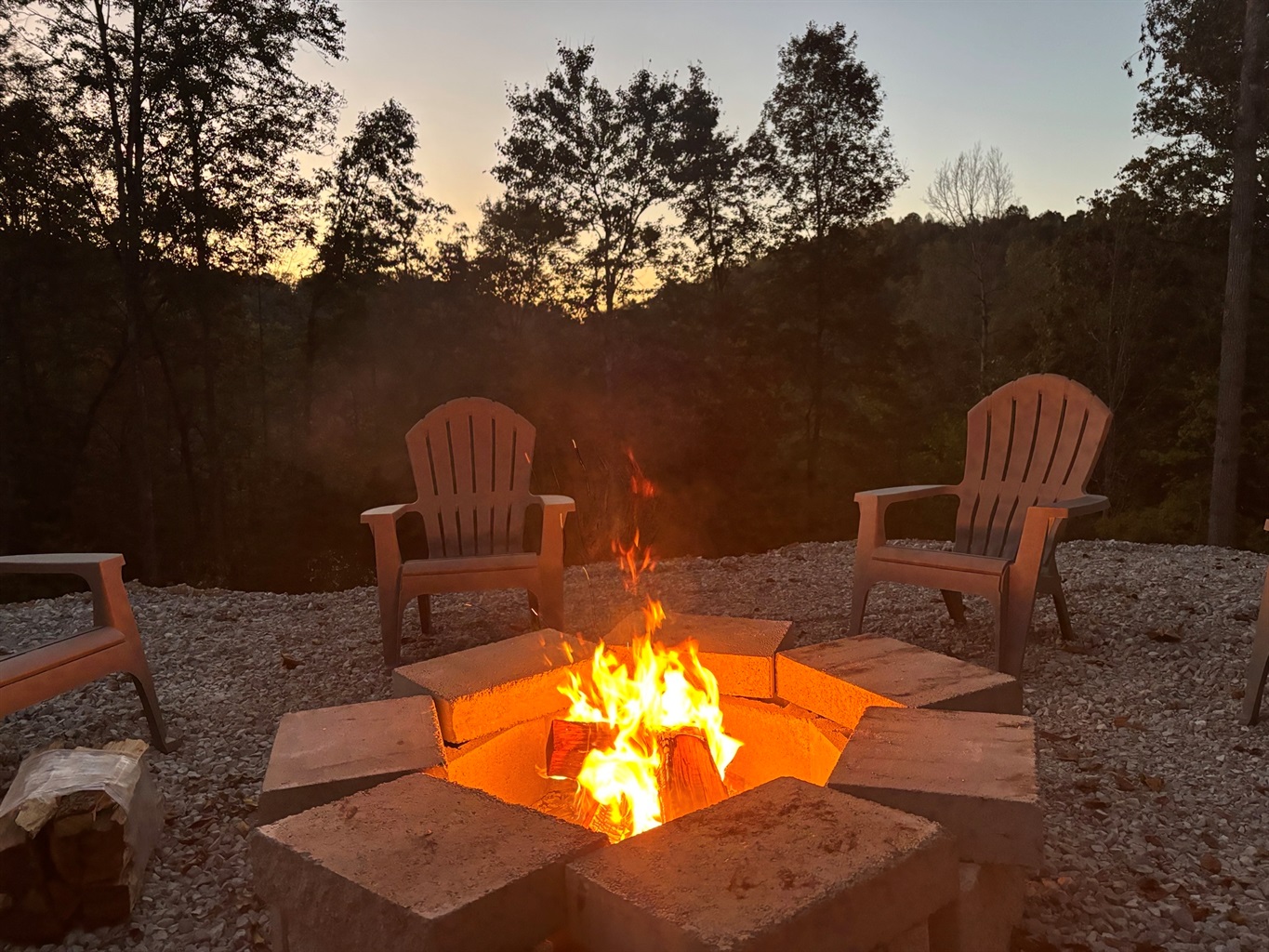 Enjoy life around a fire!
