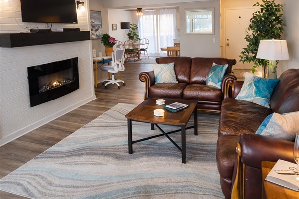 Tranquil retreat living area