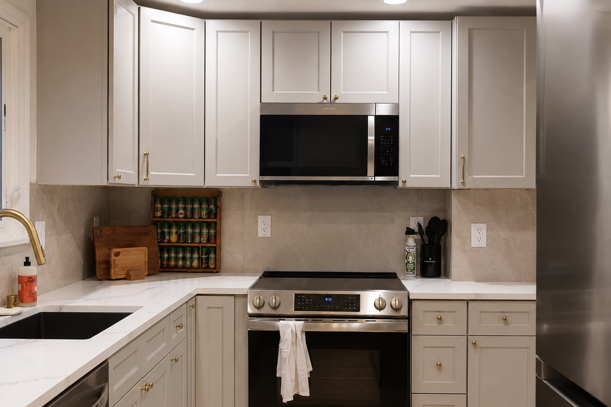 Main floor kitchen