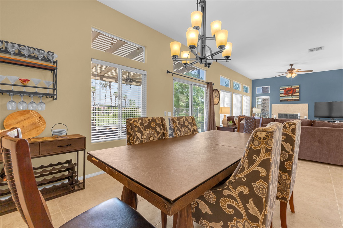 Seating for six