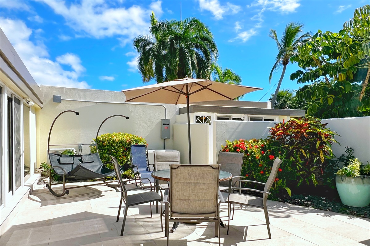 The perfect spot to cool off after a day of island exploration.