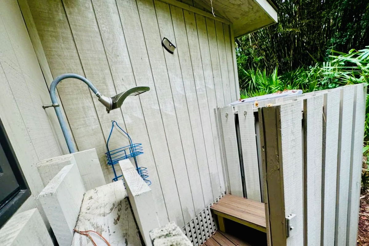 Outdoor shower