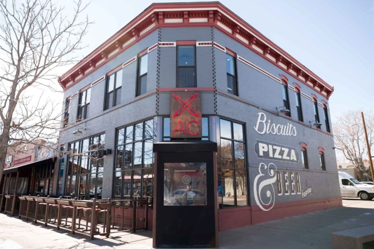 Try the Giant Biscuit Sandwiches for a late brunch at Denver Biscuit Company.  Or grab a huge slice of delicious pizza from Fat Sully's for lunch!