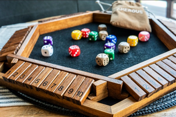 Cabin well stocked with games