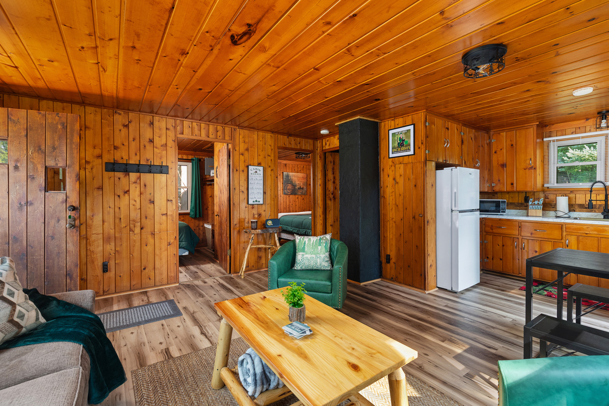 Open living area for your group to enjoy