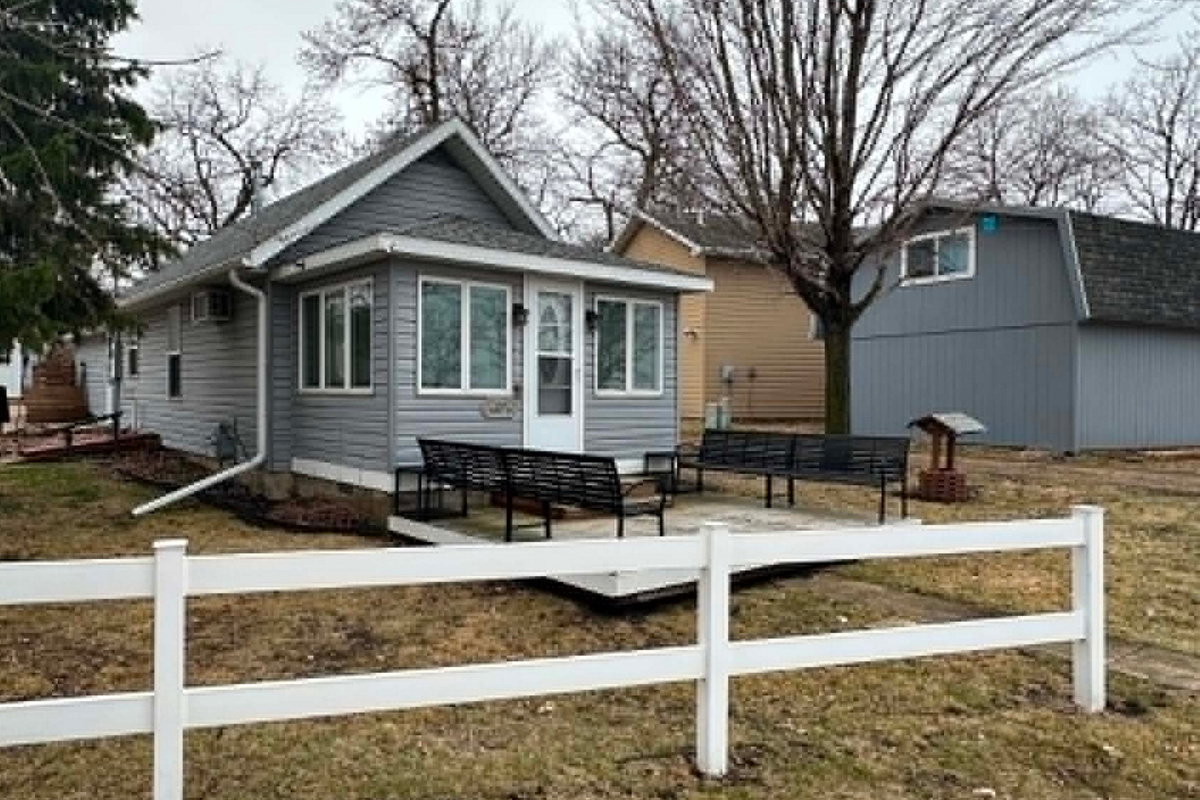 The house that sits on the same property. If you want to book the house, please inquire.