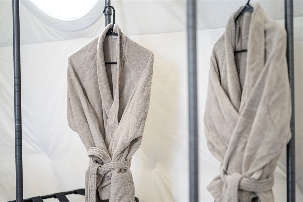 Robes provided for Hot Tub (2)