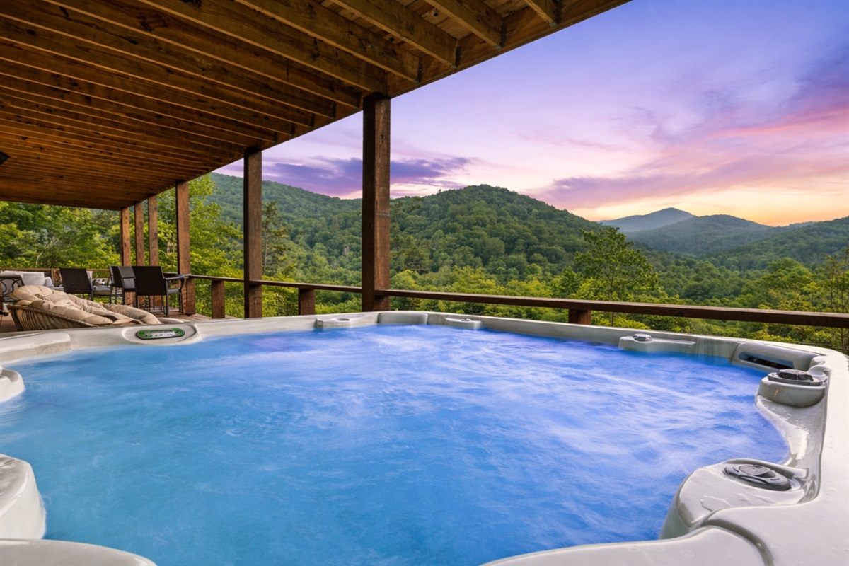 Soak in warmth, surrounded by wild beauty.