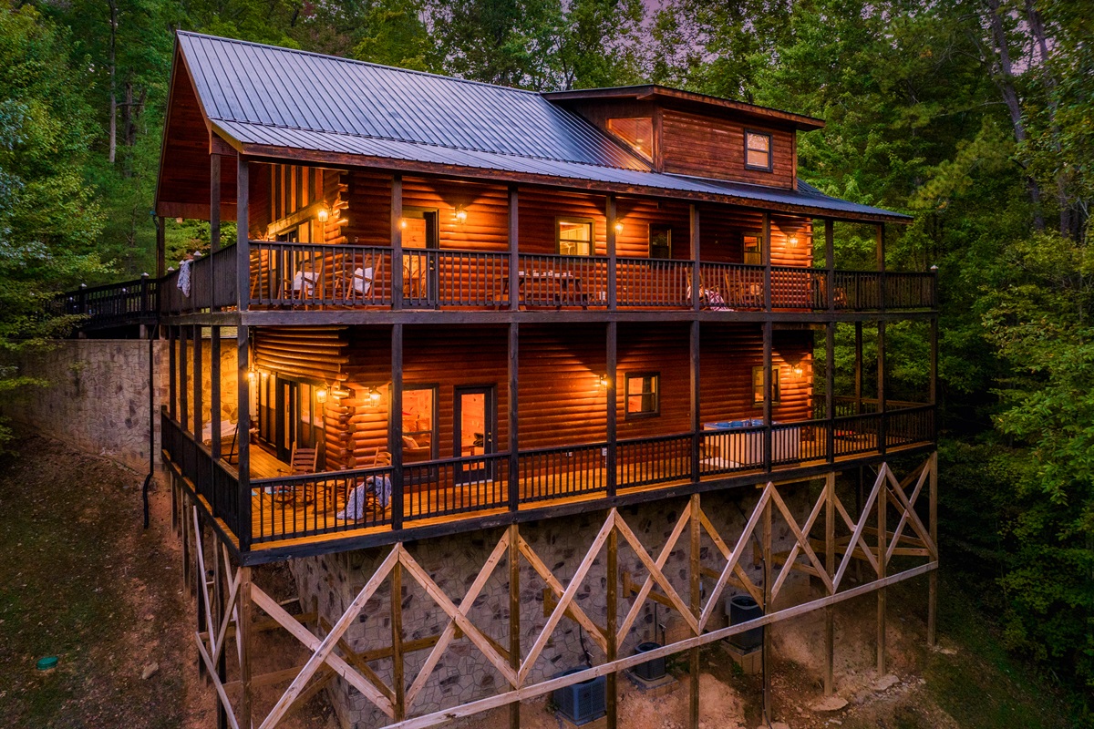 Enjoy the ample deck space for relaxing, connecting and making memories!