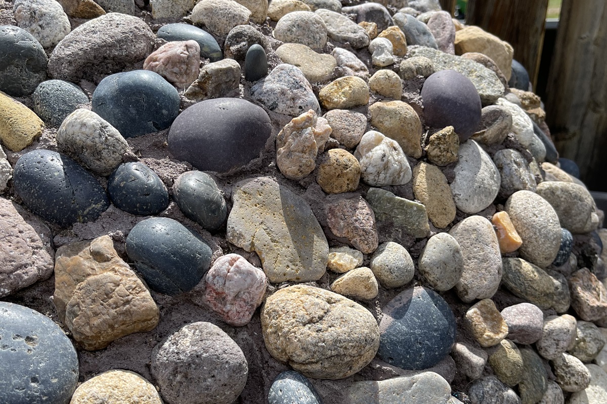 Pizza oven on back deck
