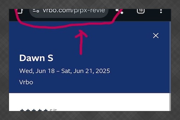 VRBO Review for The Park Ave Retreat from Dawn