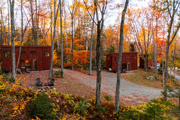 Mini-resort of just three boutique cabins