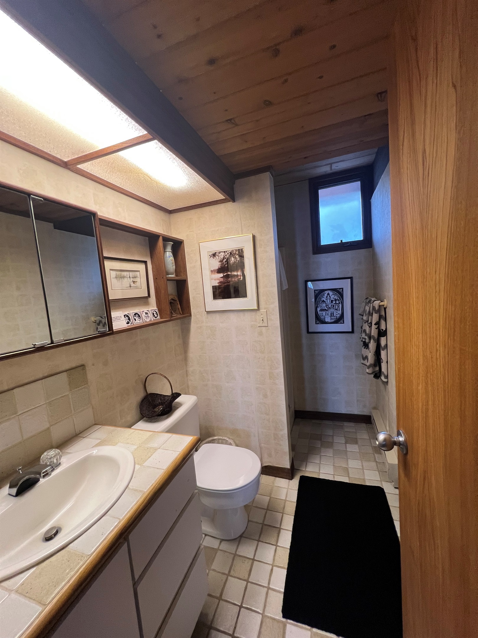 Lower level guest bath right wing 