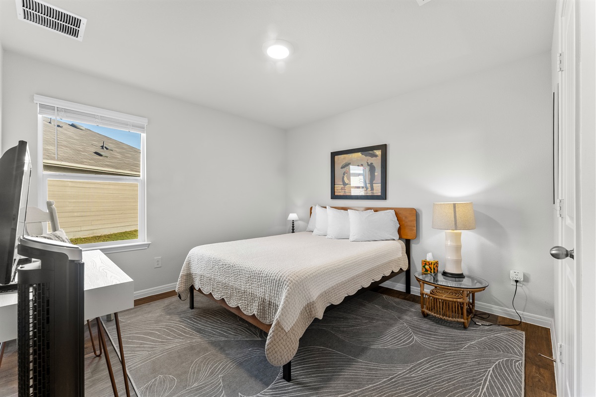 Bedroom 3  is a bright and conveniently located room 