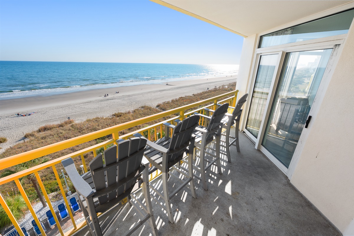 Amazing View from the Balcony!