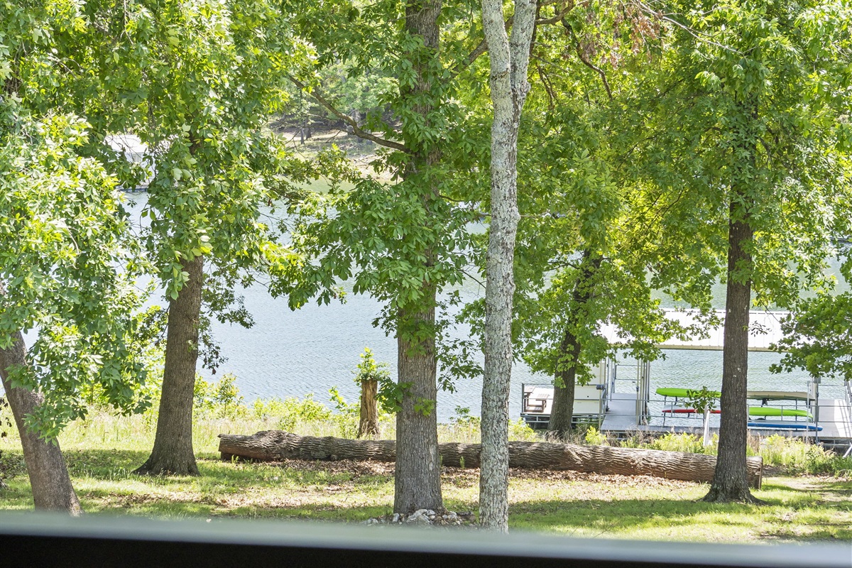 Dock for kayaking or paddleboarding.