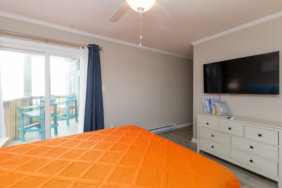 Master Bedroom with direct balcony access