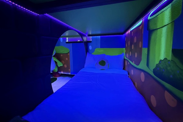 Your kids MAY argue over who gets to sleep next to Yoshi!! 