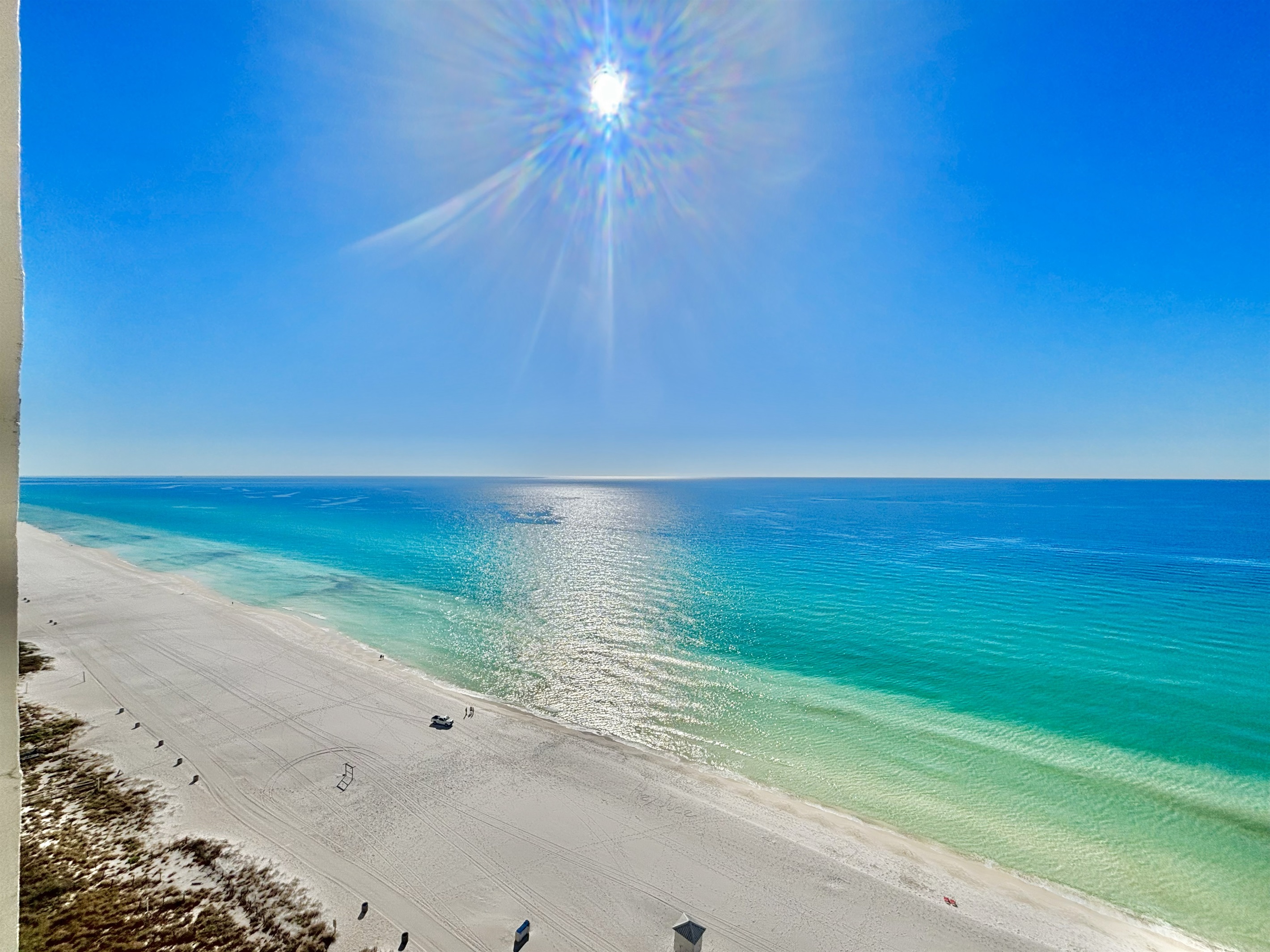 Beautiful views of the Gulf from the unit