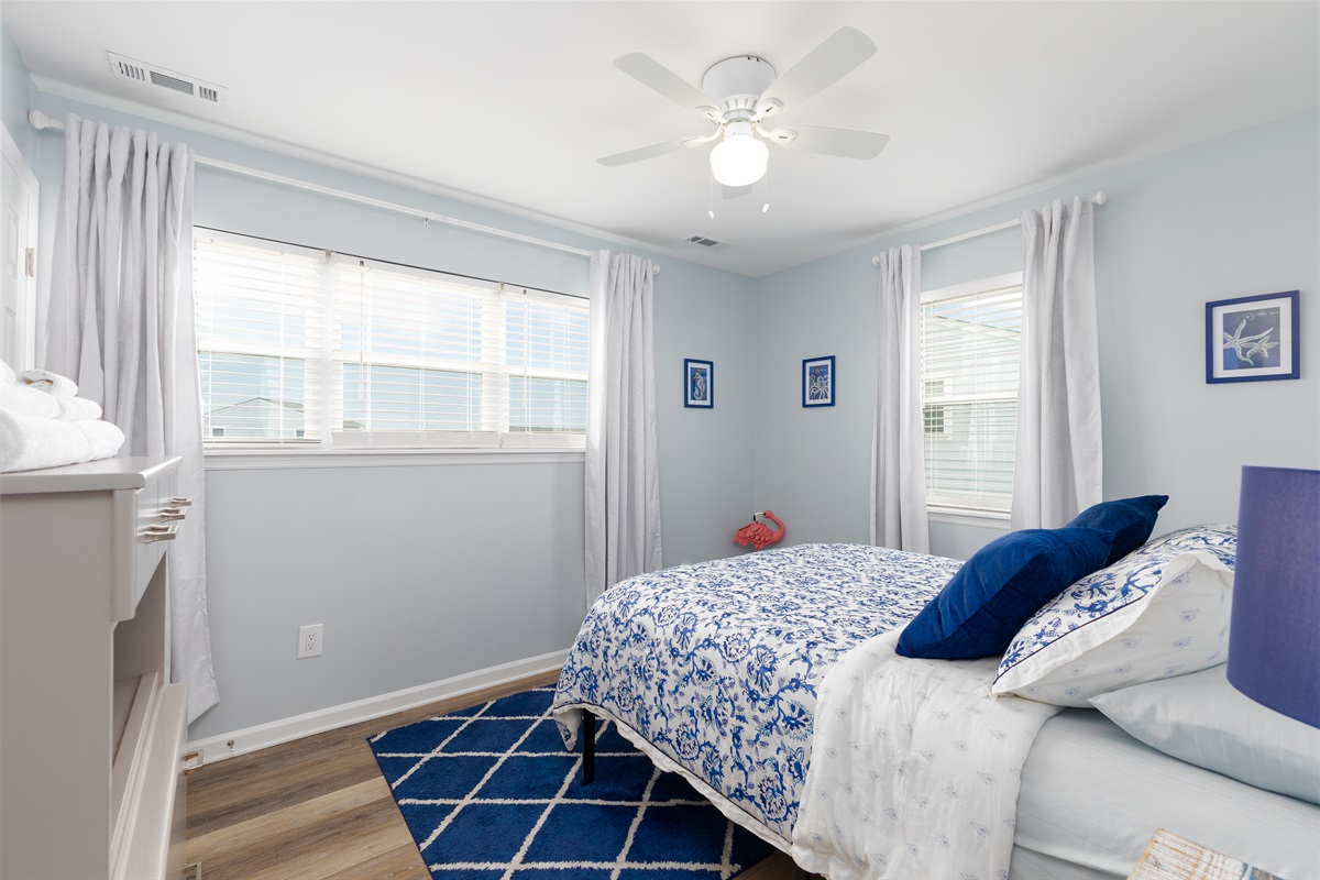 Simple, yet stylish 2nd bedroom