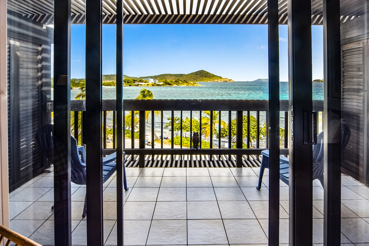 Private primary balcony with breathtaking ocean views&mdash;your own peaceful escape above the beach.