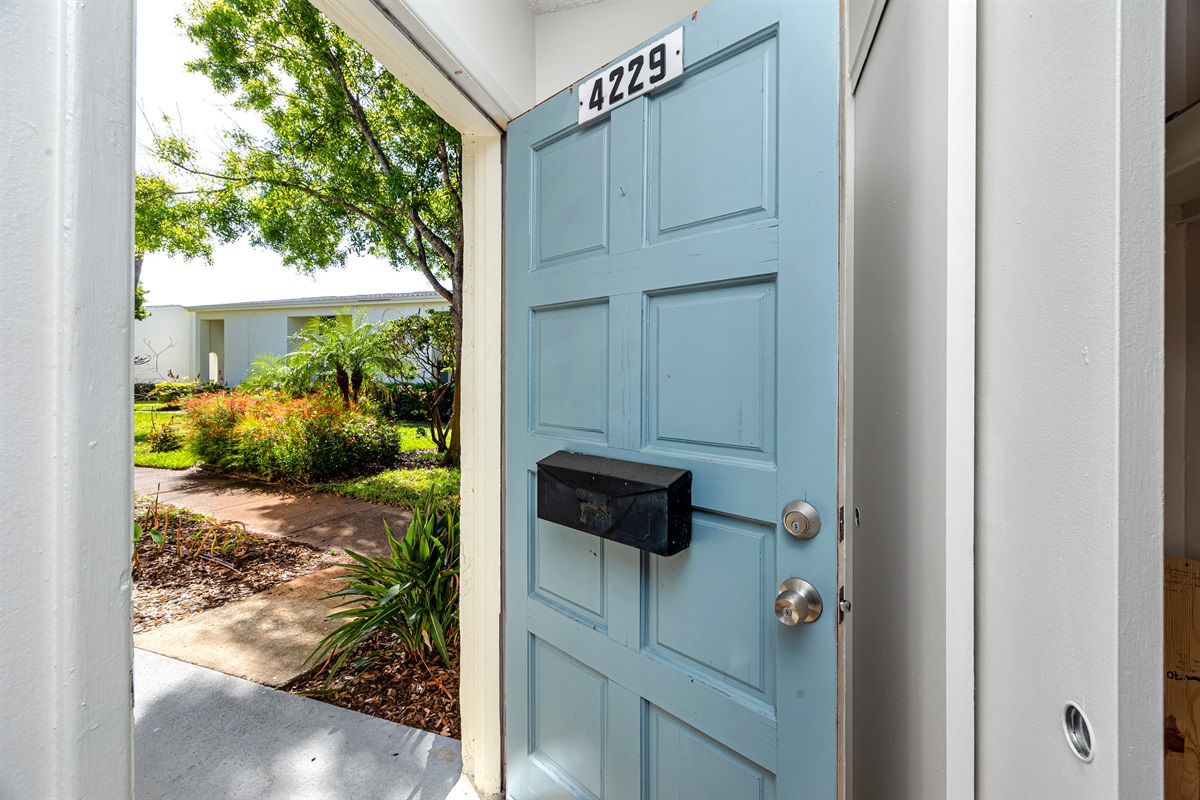 Front door