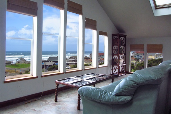 View from the 800 square foot master suite