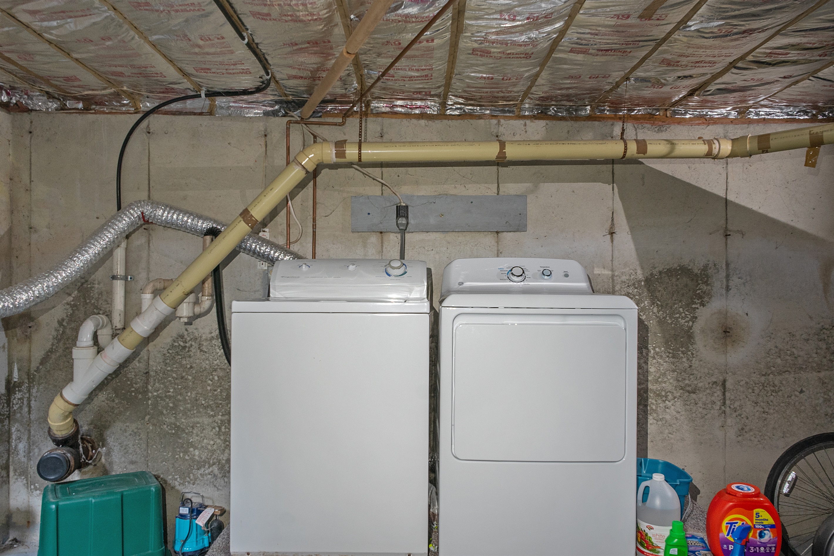 Basement Laundry Area