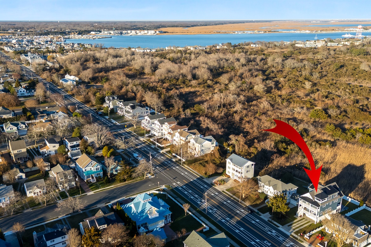 Aerial View Of Property Showing Close Proximity To Beach