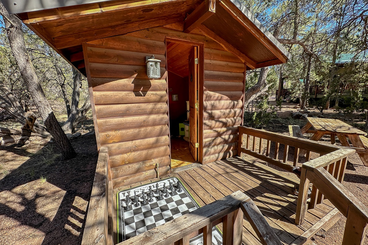 Adventures are waiting in the playhouse