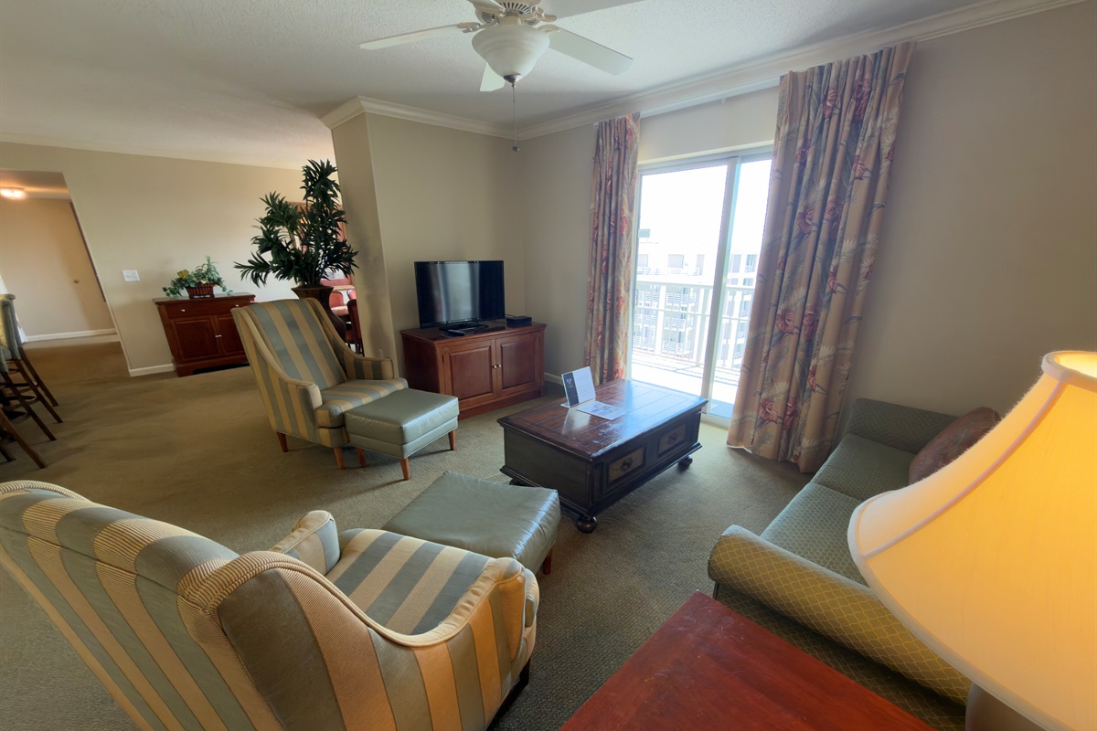 Living Room With Sofa Bed