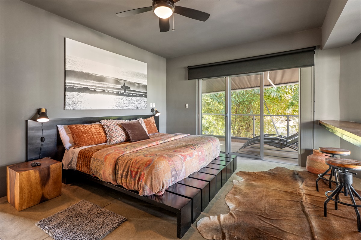 Clean, calming tones perfect for unwinding