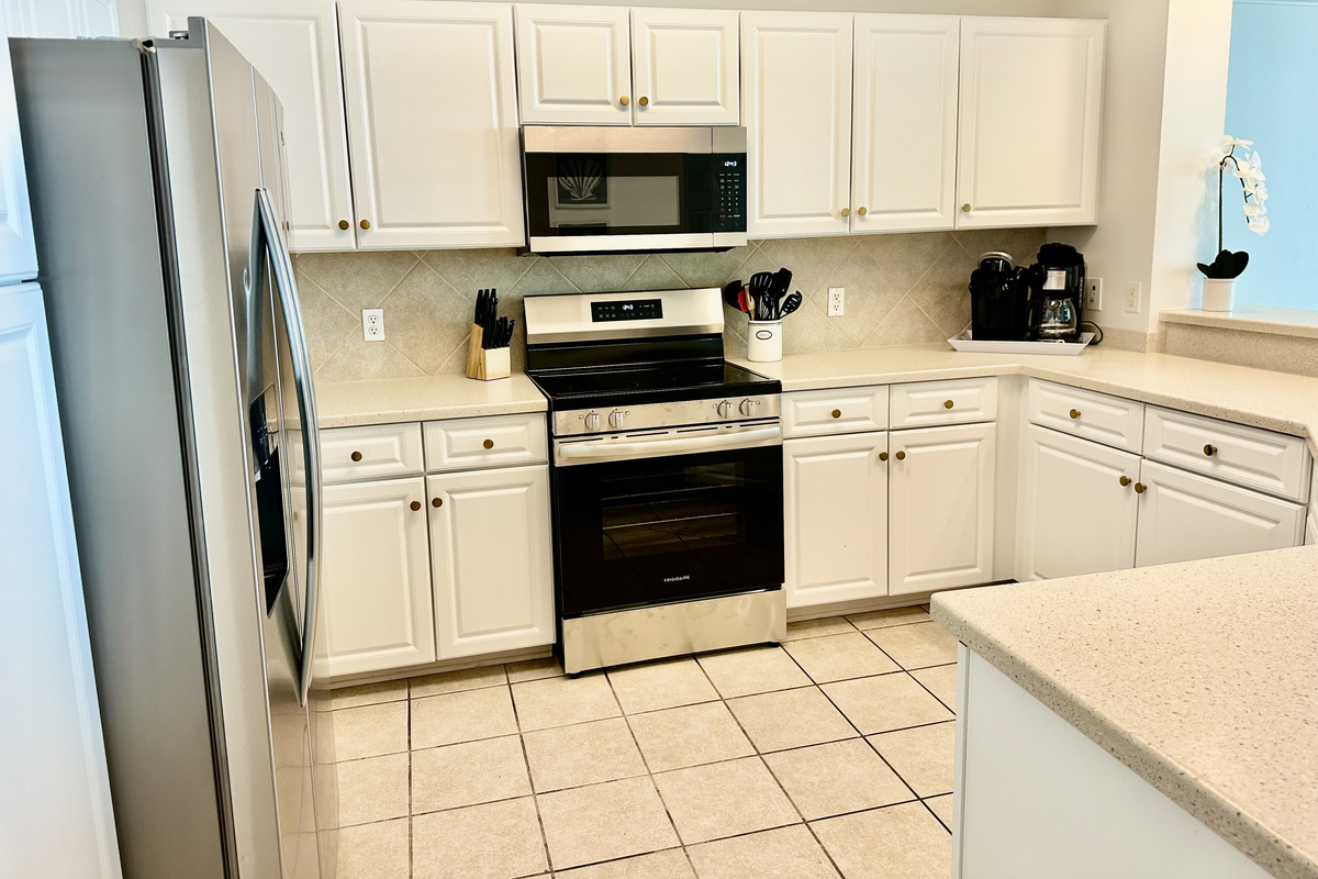 All new kitchen appliances!