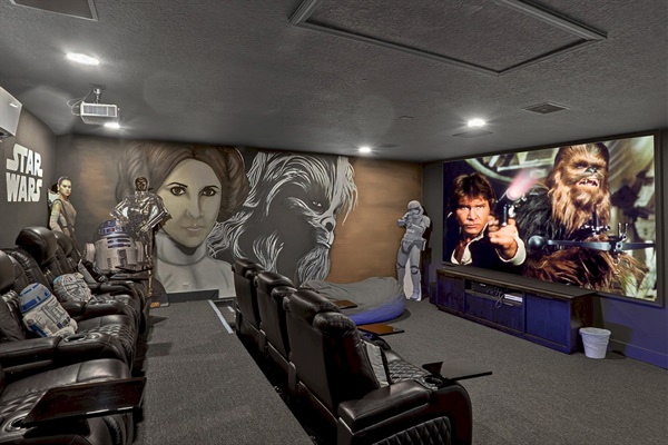 Star Wars Theme Movie Theater - Watch Movies, TV And Play Xbox