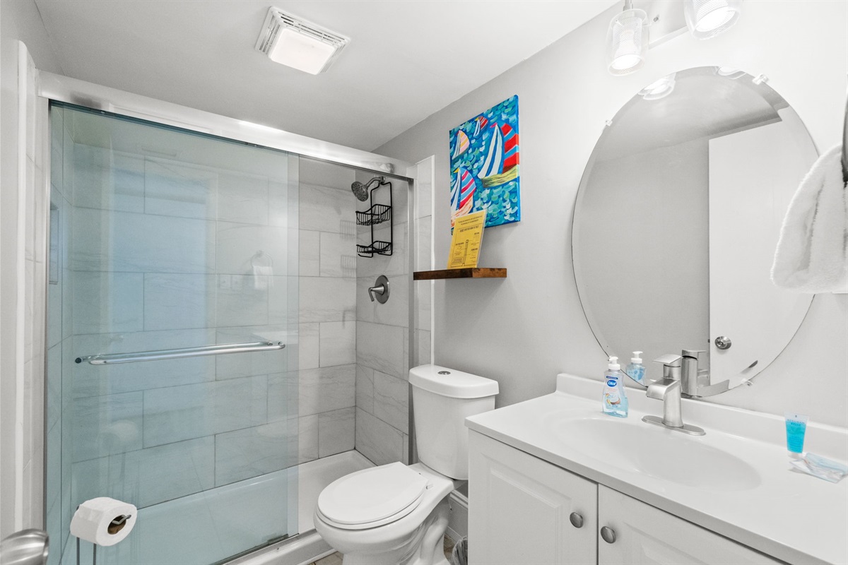 Bathroom with Shower