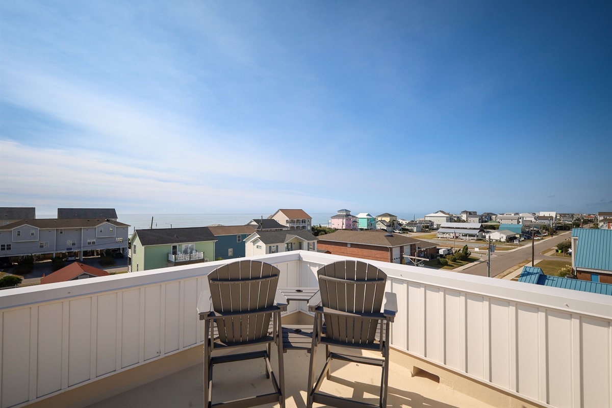 Sunset sessions from the top.