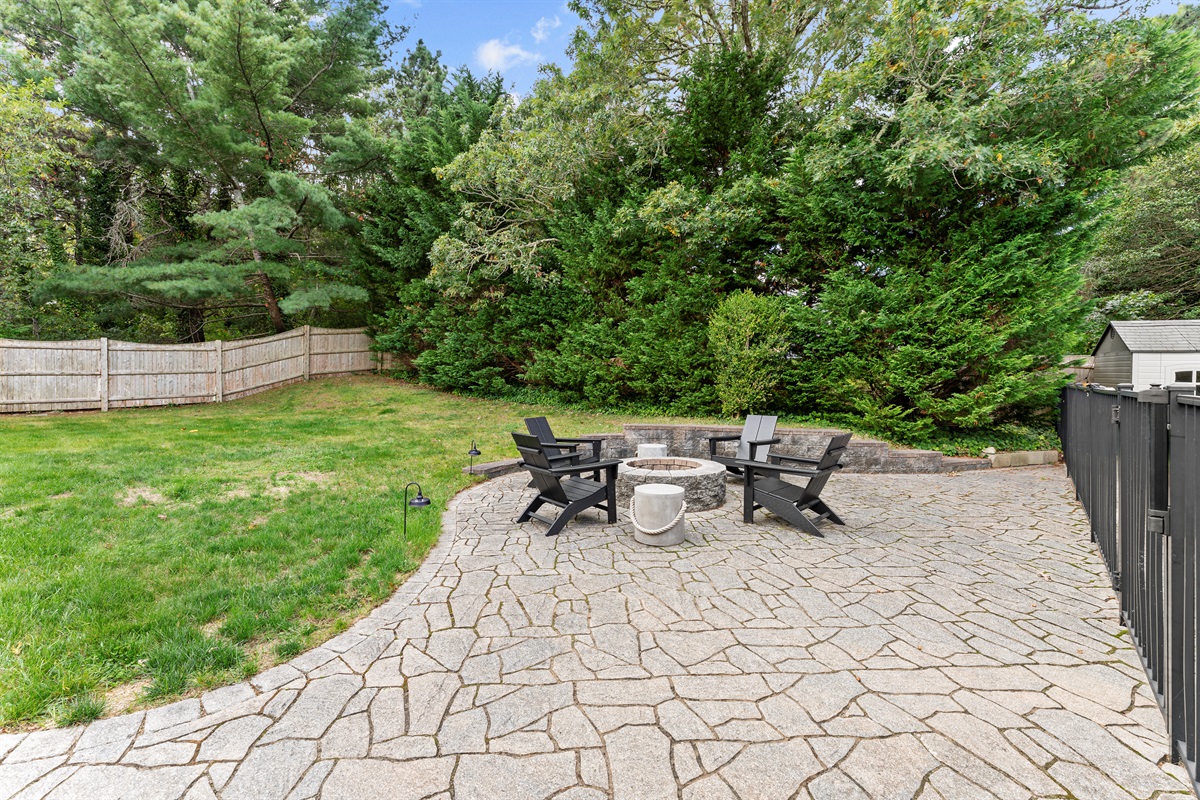 We also have a firepit! This house truly has everything you could want for the perfect vacation!