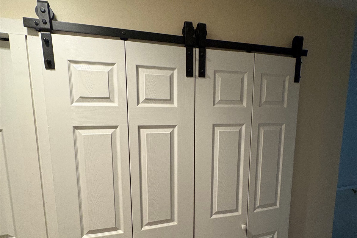 New doors for Laundry area