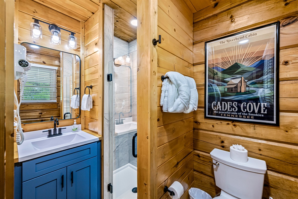 Newly Renovated Bathroom 
