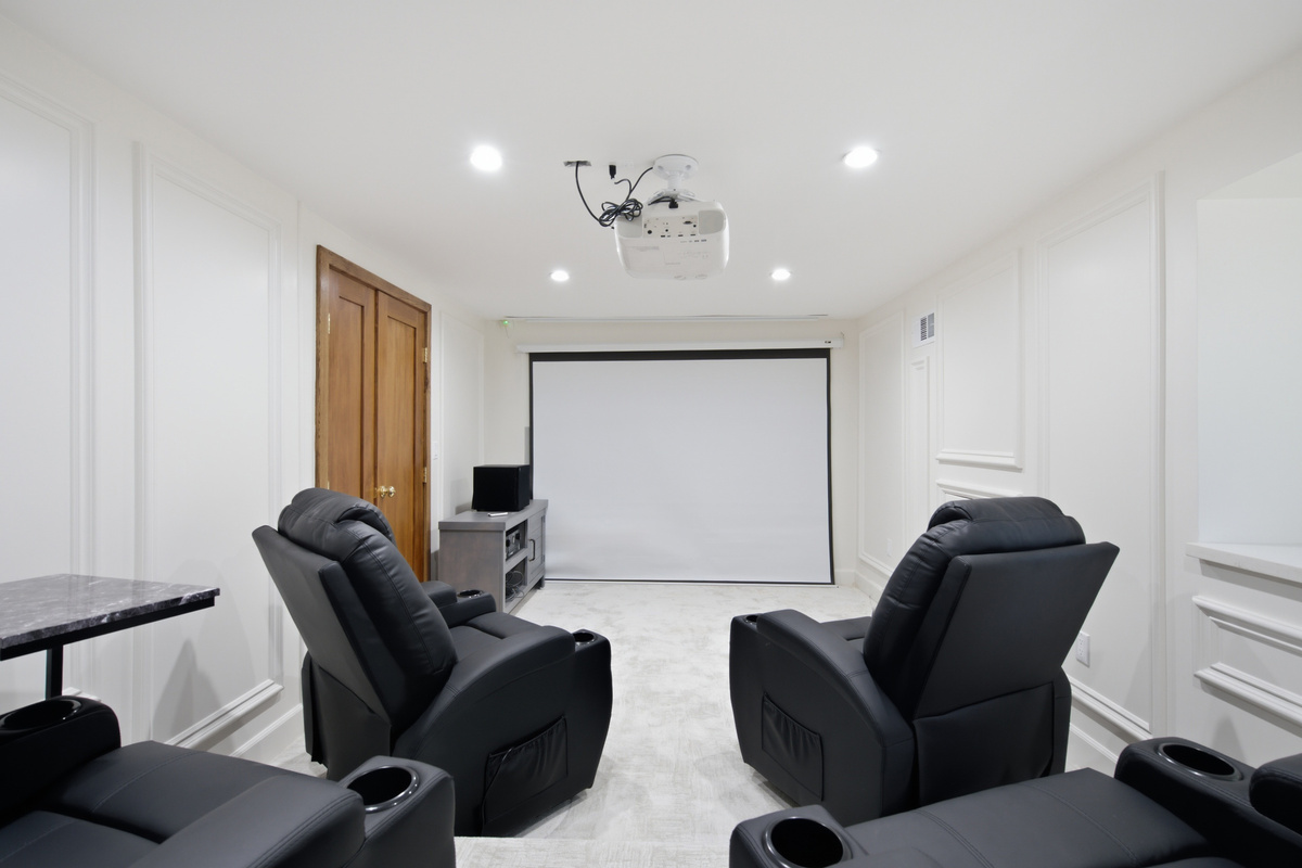 Get comfortable and enjoy the ultimate cinematic experience right at home.