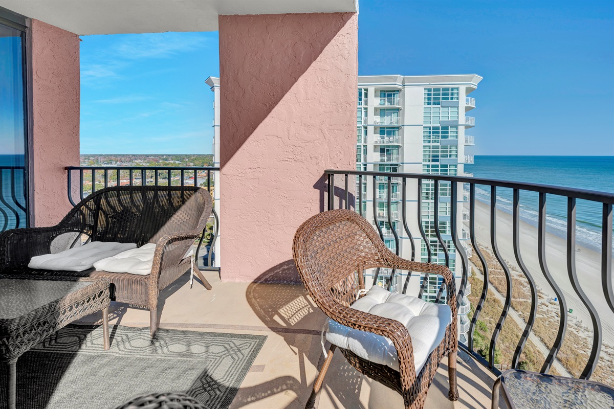 Amazing View from the Balcony!