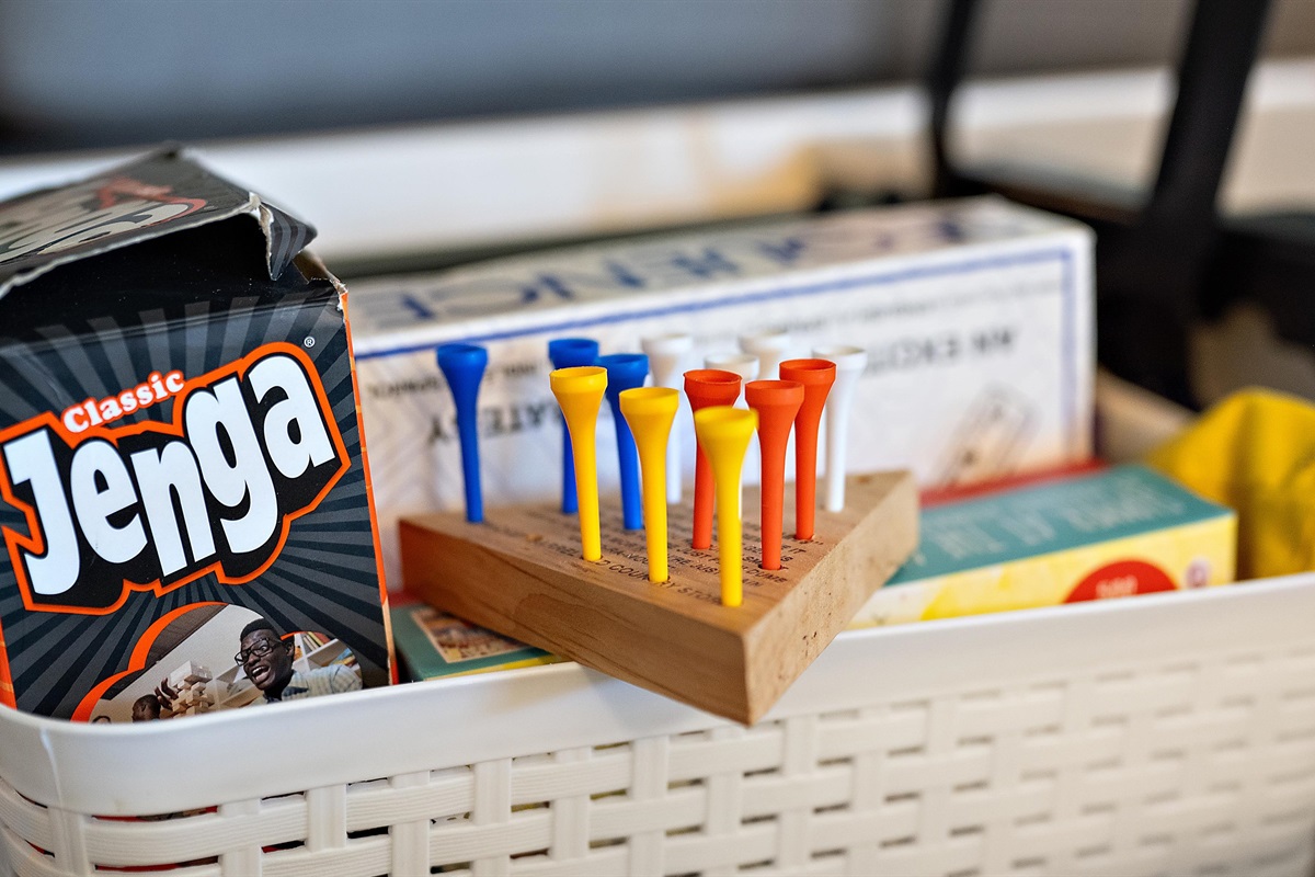 Stay in and have a game night for family fun